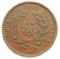 PARAGUAY. 2 CENTÉSIMOS. 1.870 - Paraguay