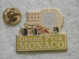 Pin's - Automobile F 1 : 50° GRAND PRIX De MONACO - Pins F1 Pin Badge Sport Auto Formule 1 - F1