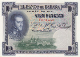 ESPAGNE - ESPANA - Billet 100 Pesetas 1925 P.069c NEUF - 100 Pesetas