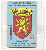 La Buraliste !  -  ROUERGUE - Fédération Nationales Des Amicales Aveyronnaises (FNAA) - Carte Privée 5min NSB - Prepaid Cards: Other