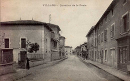 VILLARS  ( AIN )   QUARTIER DE LA POSTE - Villars-les-Dombes