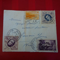 LETTRE DEVANT MONACO POUR TAMARIS 1956 - Lettres & Documents