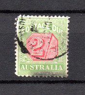 Australia 1909 Old 2 Shilling Tax-stamp (Michel Porto 38 Ax) Nice Used - Postage Due