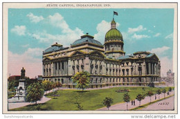 Indiana Indianapolis State Capitol Building 1928 - Indianapolis