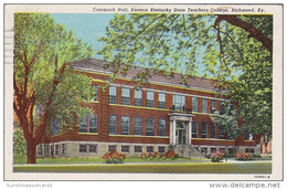 Kentucky Richmond Cammack Hall Eastern Kentucky State Teachers College 1946 Curteich - Richmond