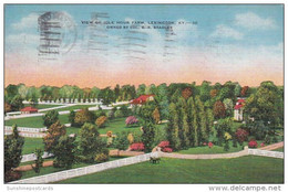 Kentucky Lexington View Of Idle Hour Farm 1937 - Lexington