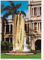 Hawaii Honolulu Statue Of King Kamehameha - Oahu