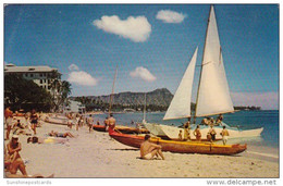 Hawaii Waikiki Beach And Diamond Head - Oahu