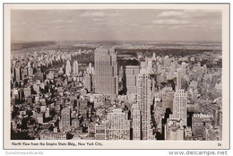 New York City North View From The Empire State Building Real Photo - Mehransichten, Panoramakarten