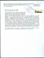 Église ADVENTISTE / ADVENTIST Church; Timbre Scott # 1858 Stamp; Premier Jour Privé / Private First Day (9102) - Briefe U. Dokumente