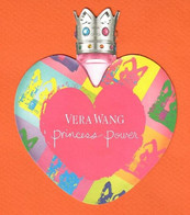 F- Carte  à Sprayer Vera  Wang - Princess Power     Perfume Card - Modernes (à Partir De 1961)