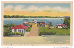 Michigan Grand Rapids Pleasure Steamer On Reeds Lake Curteich - Grand Rapids