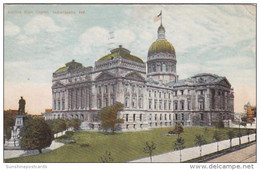 Indiana Indianapolis State Capitol Building 1910 - Indianapolis