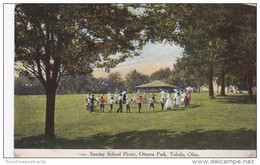 Ohio Toledo Sunday School Picnic In Ottawa Park 1914 - Toledo