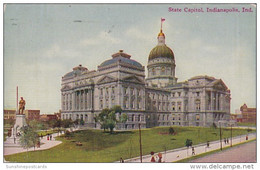 Indiana Indianapolis State Capitol Building 1911 - Indianapolis