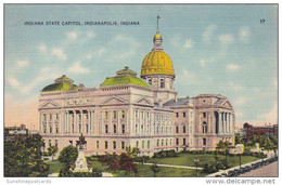 Indiana Indianapolis State Capitol Building 1941 - Indianapolis