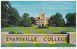 Indiana Evansville Administration Building Evansville College - Evansville