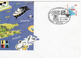 51613 - Bund - 1999 - 110Pfg SWK PGAUmschl "IBRA" NUERNBERG - IBRA TAG DER JUGEND ... - Esposizioni Filateliche