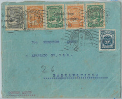 74426 - COLOMBIA - POSTAL HISTORY - AIRMAIL COVER Bogota To Barranquilla 1927 - Colombia