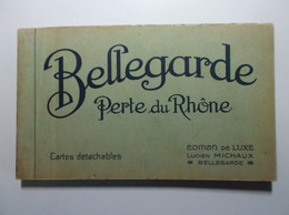 BELLEGARDE SUR VALSERINE Perte Du Rhone (   20 Cartes Détachables) - Bellegarde-sur-Valserine