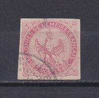 COLONIES FRANCAISES 1859 TIMBRES N°6 OBLITERE LEGER CLAIR AIGLE IMPERIAL - Águila Imperial