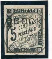 France Colonie Française Obock Timbre Taxe N° 9 Oblitéré - Oblitérés