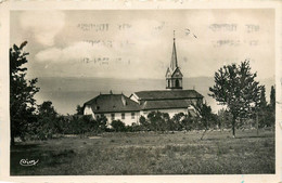 CPSM Lugrin-Tourronde-L'église-Timbre   L1421 - Lugrin