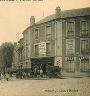 Meulan Hardricourt * Débit De Tabac Tabacs TABAC Café Restaurant F. BOULANGER Vins Spiritueux , Avenue Carnot - Meulan