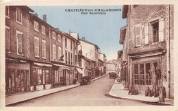 01-CHATILLON-SUR-CHALARONNE- RUE GAMBETTA - Châtillon-sur-Chalaronne