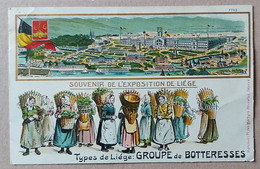 Souvenir De L’Exposition De Liège (1905)---Types De Liège :groupe De Botteresses---Marcovici, Bruxelles - Expositions