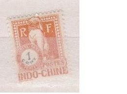 INDOCHINE    N°  YVERT  :  TAXE 33  NEUF AVEC  CHARNIERES      ( Charn  4 /53 ) - Strafport