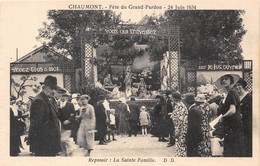 52-CHAUMONT- 6 CARTES - FÊTES DU GRAND PARDON 24 JUIN 1934 - Chaumont