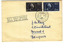 Irlande - Lettre FDC De 1964 - Oblit Baile Atha Cliath - - Briefe U. Dokumente