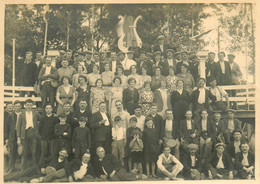 Clisson * Photo Ancienne * Le 1er Festival De Musique En 1936 * Groupe Troupe Villageois * Photographe DEFONTAINE - Clisson