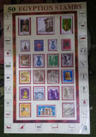 Egypt , Nice Egyptian Stamps Sheet. Dolab - Blocchi & Foglietti
