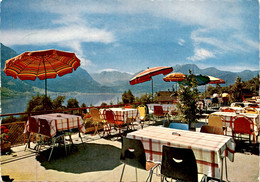 Hotel Wilerbad, Sarnen Am See - Restaurations-Terrasse * 30. 7. 1978 - Sarnen