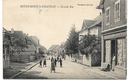 90 ROUGEMONT-le-CHATEAU - Grande Rue  Très Animée, Coiffeur, Vue Rare. - Rougemont-le-Château