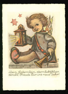 Künstler AK Hummel Mein Laternlein Sternlichtklar, Nr. 4617  Verlag Josef Müller München - Hummel