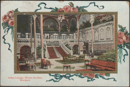 Indian Lounge, Winter Gardens, Blackpool, 1910 - Valentine's Postcard - Blackpool