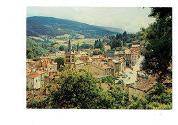 Cpm - 42 -  Bourg Argental - Vue Générale - Cellard R.6279 - Travaux échafaudage - Bourg Argental