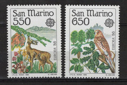 Saint Marin - Europa - N°1133 + 1134 - Protection Nature - Cote 35€ - ** Neuf Sans Charniere - Nuevos