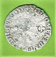 HENRI II Ou III ? / DOUZAIN / LYON / 1.90 G / 24 Mm - 1547-1559 Hendrik II