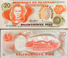 Philippines 20 Piso Unc - Philippines