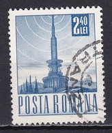 Romania, 1968, Post & Transport/TV Transmission Tower, 2.40L/Large Format, USED - Used Stamps