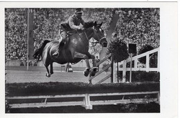 51725 - Deutsches Reich - 1936 - Sommerolympiade Berlin - Schweiz, "Exile" Unter Oberleutnant Ikle - Hippisme