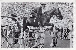 51726 - Deutsches Reich - 1936 - Sommerolympiade Berlin - Tuerkei, "Sapkin" Unter Rittmeister Kula - Horse Show