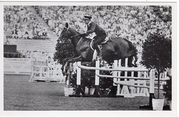 51742 - Deutsches Reich - 1936 - Sommerolympiade Berlin - Tschechoslowakei, "Harlekyn" Unter Capt. Prochazka - Paardensport