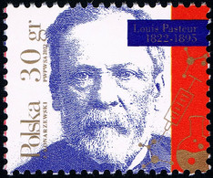 Poland 2022 Fi 5200 Mi 5350 Louis Pasteur 1822-1895 - Ungebraucht