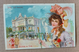 Spa. 1905 – Les Bains---Elixir De Spa (non écrite/unwritten) - Spa