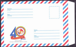Mongolia 2021 Postal Stationery Combined Russian-Mongolian Space Flight - Mongolia